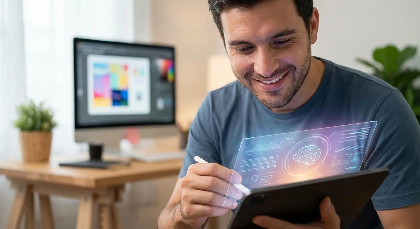 IA no Marketing: Como automatizar processos sem perder a identidade visual e a estratégia humana.