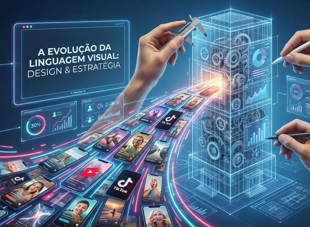 A Nova Gramática Visual do B2B: Micro-storytelling e Autoridade na Economia da Atenção